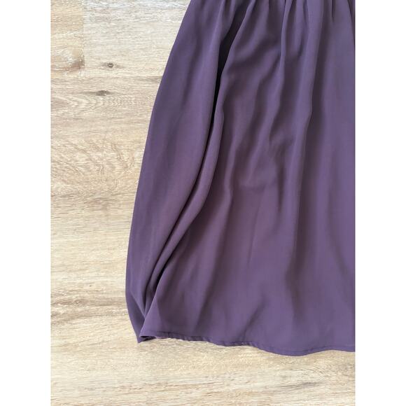 Lulus Forevermore Dusty Purple Skater Dress - Picture 2 of 5